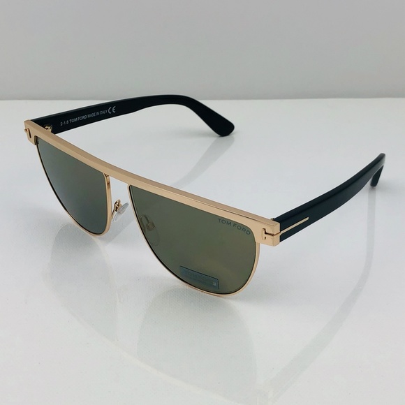 New Tom Ford Stephanie-02 Aviator Sunglasses - Picture 8 of 17